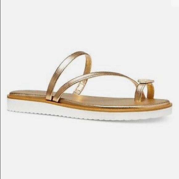 Like new Michael Kors Letty Thong Sandals - Picture 1 of 12